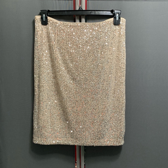 DKNY Dresses & Skirts - B19-Women's DKNY Skirt, Size M, Champagne